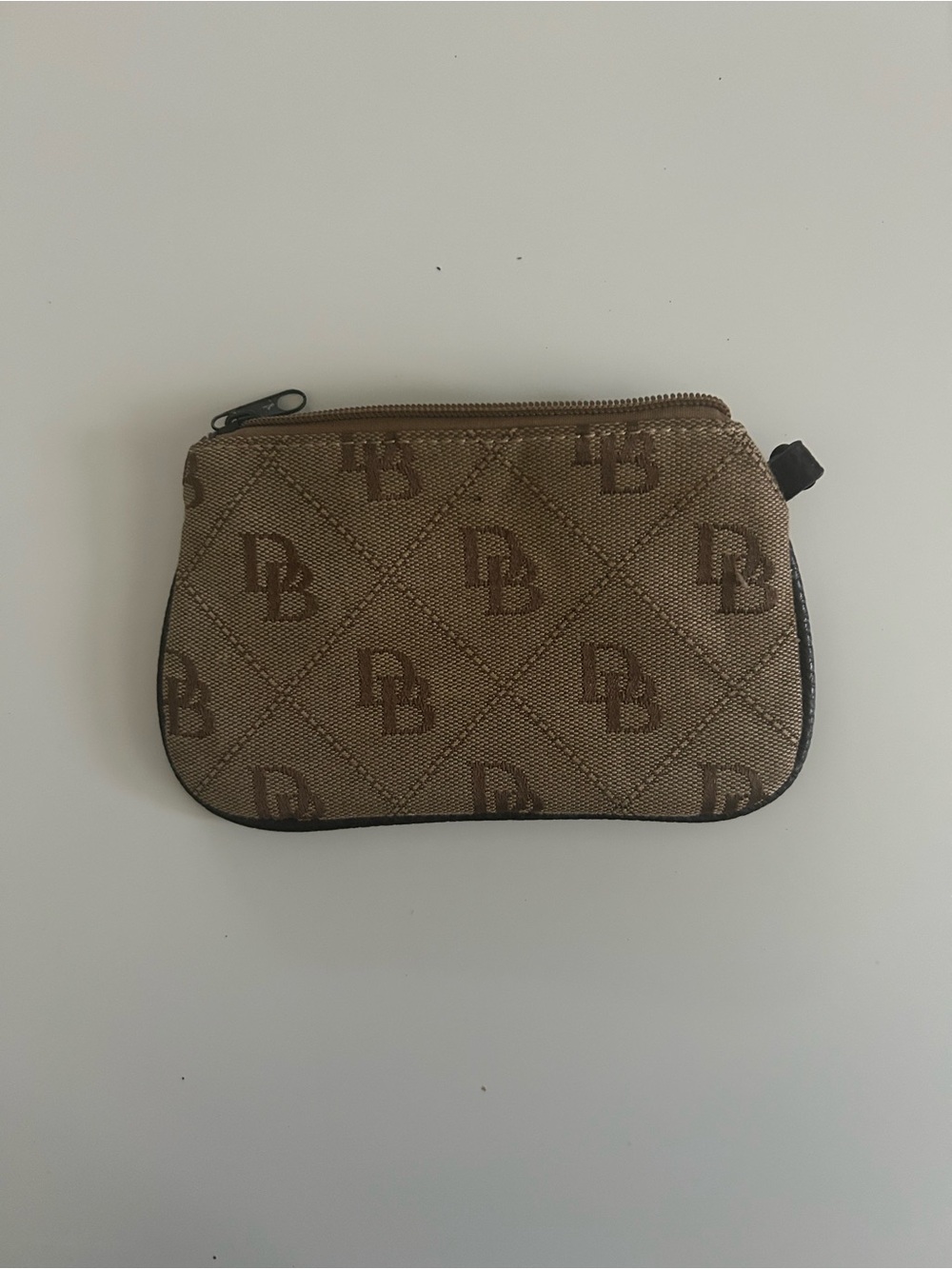Dooney & Bourke Brown Coin Pouch or Small Wallet